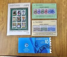 FILATELIA POSTE PADANE francobolli GIURAMENTO DI PONTIDA VARESE LIBERATA MONZA