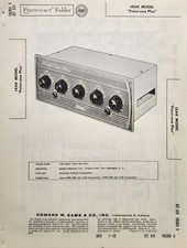 SAMS PHOTOFACT SERVICE MANUAL