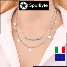 Collana Donna Due Strati