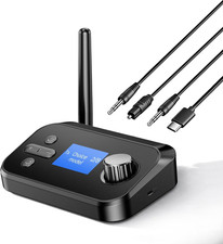 AK3046G Ultra Trasmettitore Ricevitore Bluetooth per TV, Adattatore Audio Blueto