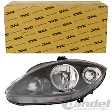 TYC Fanale H7/H1 SX Adatto A per Seat Altea XL Leon Toledo III