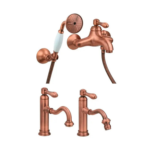 Set bagno con - , miscelatore