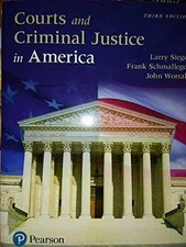 Courts and Criminal Justice in