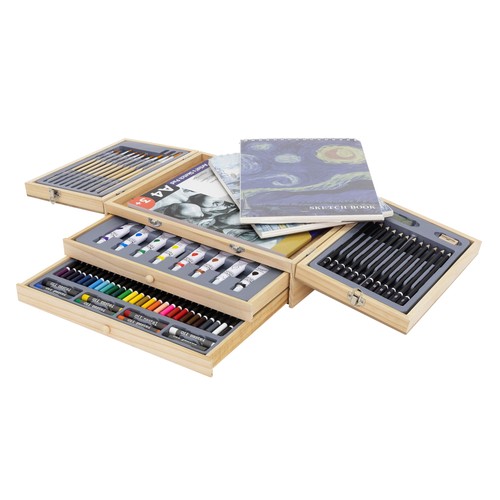 Set pittura con - valigetta, in