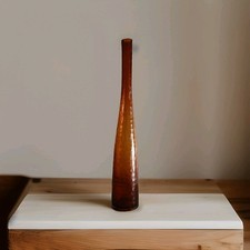 Vaso tabacco alto in vetro di