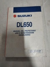 Suzuki DL 650 V strom Libretto Uso E Manutenzione IT  SP