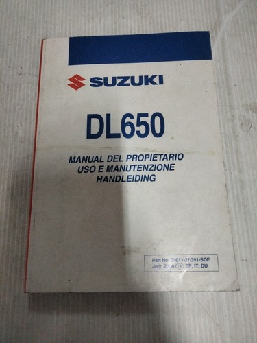Suzuki 650 strom libretto - suzuki,