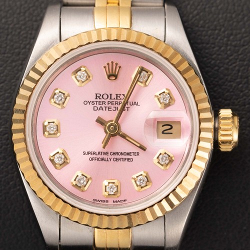 Rolex datejust 69173 bicolore - rolex,