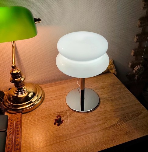 Lampe verre blanc pur - blanc,