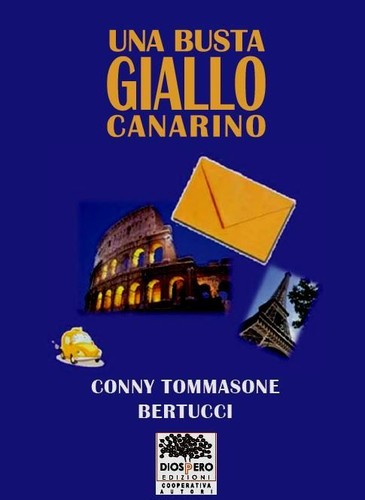 Una busta giallo canarino