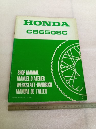 Shop manual originale 1982 - shop,