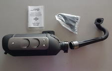 MARMITTA SCARICO SITO PLUS 0546 SUZUKI ADDRESS DERBI VAMOS OMOLOGATA NERO 50 2T