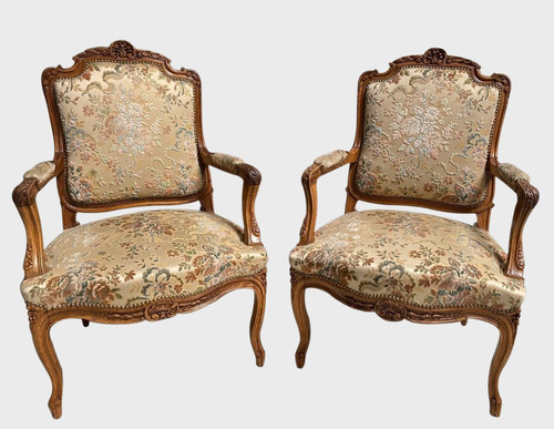 Coppia poltrone stile - di,