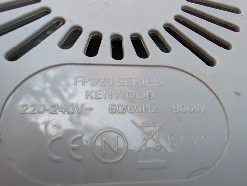 Robot kenwood multipro fp920 - kenwood,