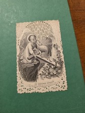  SANTINO MERLETTATO : BAMBINO GESU' CON PECORA.  OTTIMO STATO.