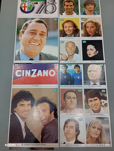 Lotto figurine panini - figurine, tv