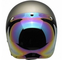 VISIERA A BOLLA CON BOTTONI X