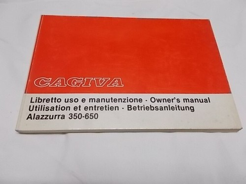 Libretto uso manutenzione - libretto,