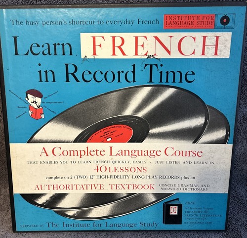 Learn french record - french, time
