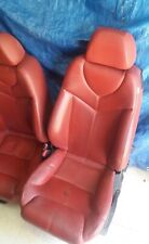 TAPPEZZERIA PELLE ROSSA COMPLETA ALFA ROMEO 147/Gt 3 Porte Vedi Descrizione