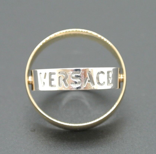 Anello ciondolo fascia oro