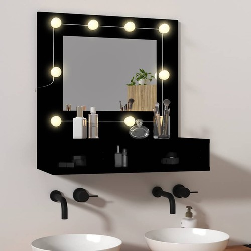 Mobile specchio con luci - con,