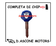 Chiave blu accensione vergine - chiave,