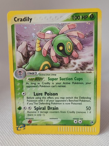 Carta pokemon cradily ex - pokemon,