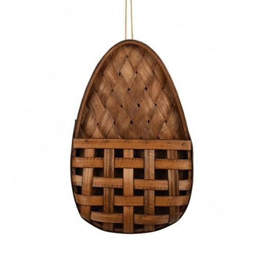 Cesto decorativo legno - in,