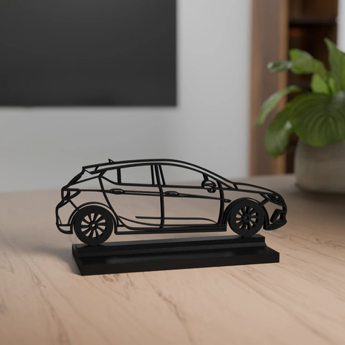 Decorazione modello astra - 3d,