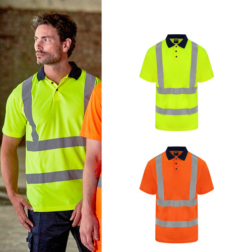 Prortx high visibility polo - visibility,