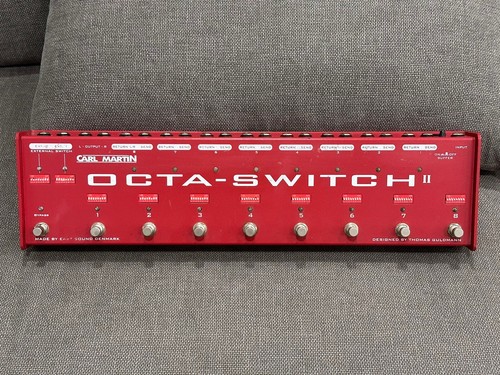 Carl martin octa switch - martin, octa-switch