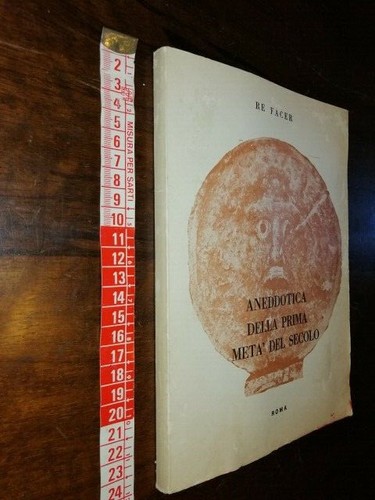 Libro aneddotica della - , prima
