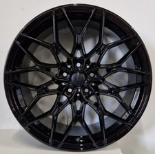 4 cerchi lega nuovi audi mercedes bmw 5x112 r20 nero lucido lt005398