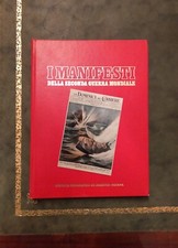 WW2 "I manifesti della seconda guerra mondiale" Libro De Agostini + Cartolina