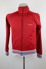 CARHARTT GIACCA SPORTIVA CON ZIP UOMO Tg S MAN SPORT JACKET VINTAGE LOGO