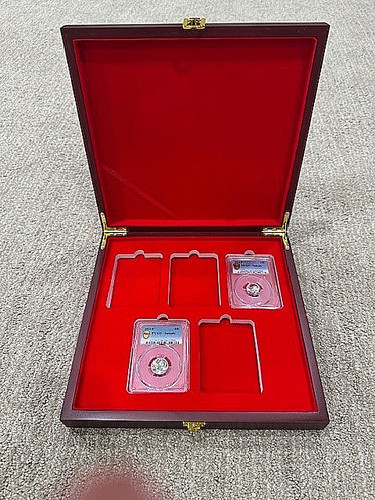 Vetrina per monete pcgs - monete,