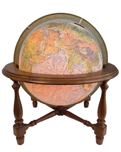 Mappamondo vintage replogle - vintage,