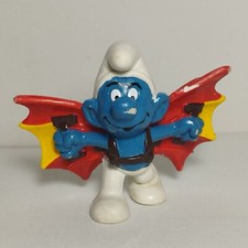 Smurf with Hang Glider Schleich Peyo The Smurfs Figure Vintage 20036