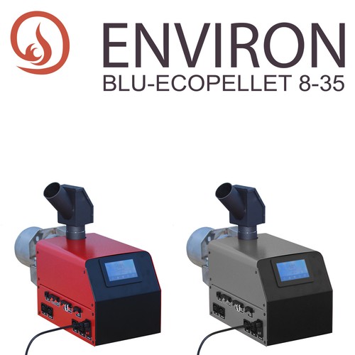 Bruciatore pellet environ - a,