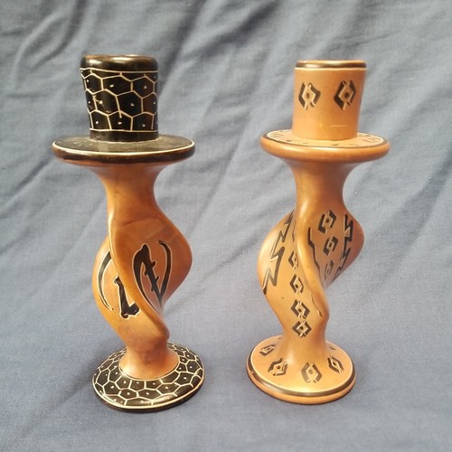 Boho portacandele ceramica - boho,
