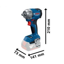 BOSCH GDS 18V-350 CORPO 18V Chiave a percussione 1/2" trasmissione quadrata 2300 giri/min 12,7mm Auto