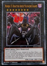 NUMERO 15: BURATTINO ARNESE MACINATORE GIGANTE Rara Oro MAGO IT056 Yu-Gi-Oh!