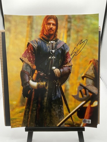 Sean bean firmato 11x14 - bean, bas