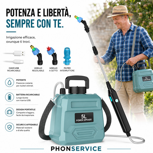 Pompa irroratrice elettrica - irroratrice,