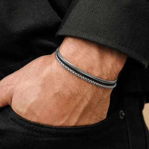 Punk 4pcs scatola - 4pcs, braccialetti