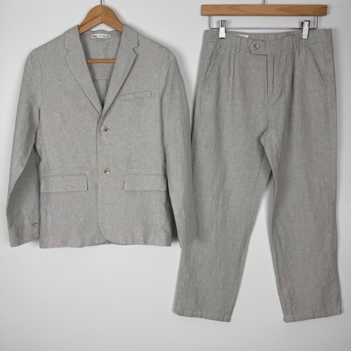 Tuta zara ragazzo lino cotone - tuta,