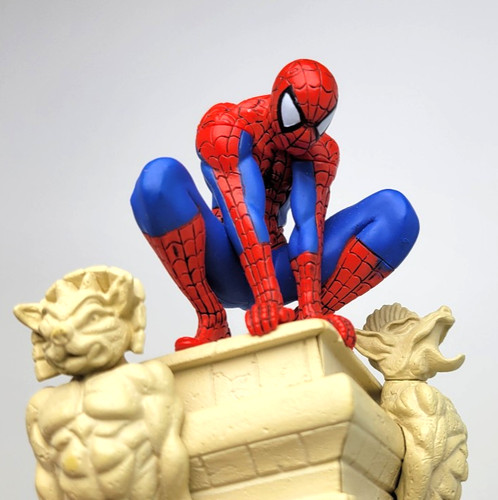 Spider man mini diorama - spider-man,