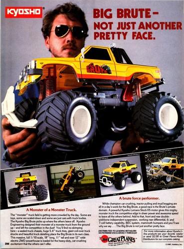 Kyosho big brute monster truck - big,