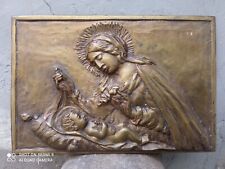 Antica Placca In Bronzo